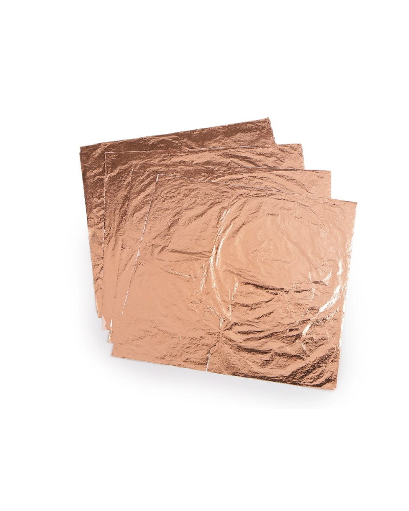 Metalické plátky na zdobenie 14x14 cm - 1 sada | Mimib