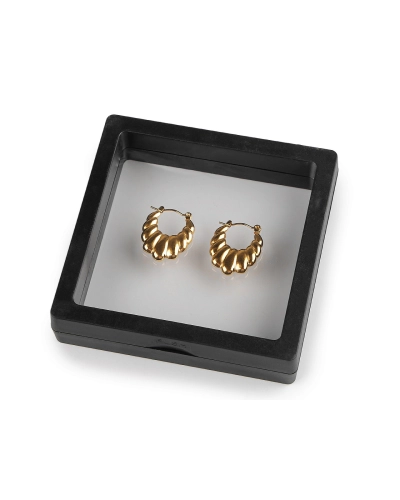 Rámček / krabička s priehľadnou fóliou k originálnemu darčekovému baleniu 9x9 cm - 1 ks | Mimib