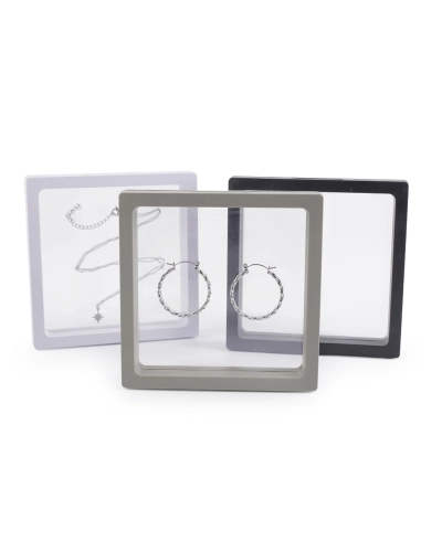 Rámček / krabička s priehľadnou fóliou k originálnemu darčekovému baleniu 11x11 cm - 1 ks | Mimib