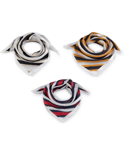 Saténová šatka 70x70 cm - 1 ks | Mimib