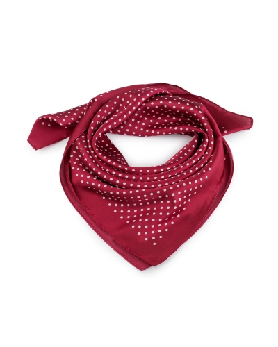 Saténová šatka bodka 65x65 cm - 1 ks | Mimib