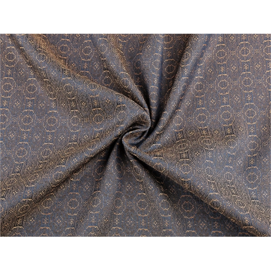 Odevná brokátová látka s kovovým leskom - 1 m | Mimib