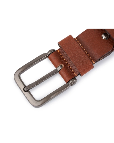 Pánsky kožený opasok z byvolej kože šírka 4 cm - 1 ks | Mimib