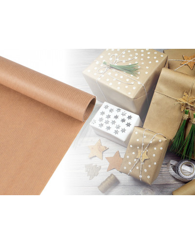 Balicí papír přírodní 0,7x2 m | Mimib