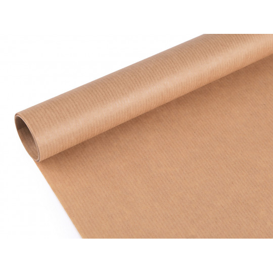 Balicí papír přírodní 0,7x2 m | Mimib
