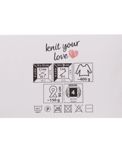 Bavlnená pletacia priadza Cotton Flat 50 g - 1 ks | Mimib