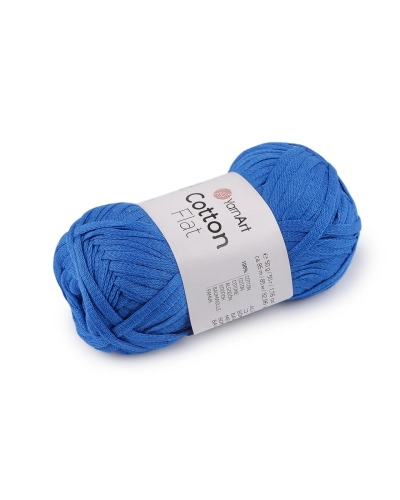 Bavlnená pletacia priadza Cotton Flat 50 g - 1 ks | Mimib