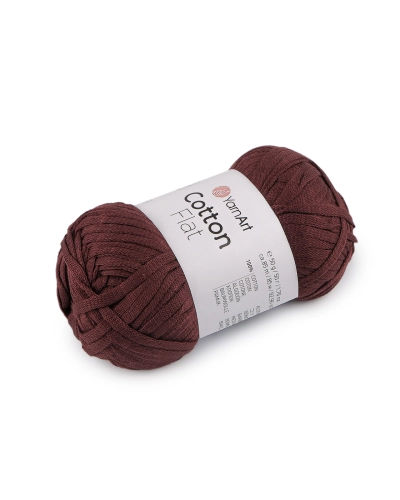 Bavlnená pletacia priadza Cotton Flat 50 g - 1 ks | Mimib