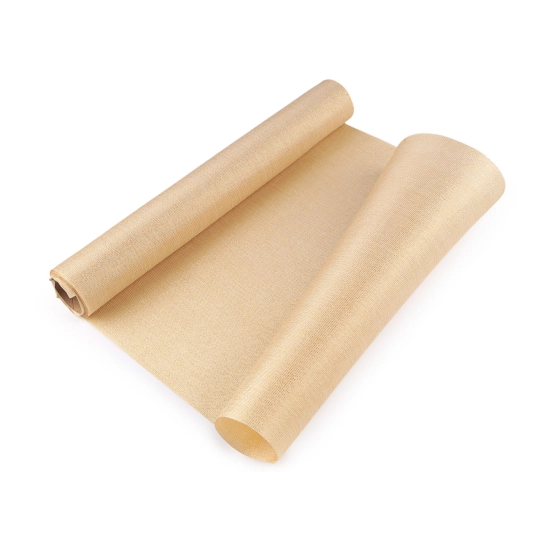 Vianočná dekoračná látka / behúň s lurexom šírka 36 cm - 2.7 m | Mimib