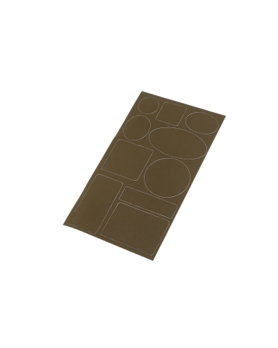 Samolepiace záplaty vodeodolné tvary - 1 ks | Mimib