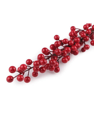 Umelá vetvička jarabina / bobule - 1 ks | Mimib