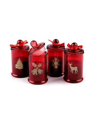 Vianočná vonná sviečka v skle 80 g - 1 ks | Mimib