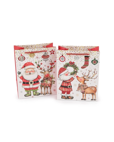 Vianočná darčeková taška - 4 ks | Mimib