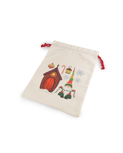 Vianočné darčekové vrecúško 30x40 cm - 1 ks | Mimib