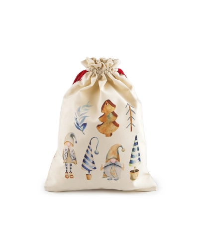 Vianočné darčekové vrecúško 30x40 cm - 1 ks | Mimib