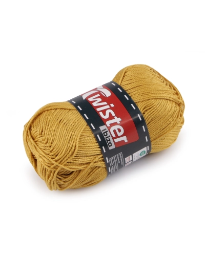Bavlnená pletacia priadza Twister Ibiza 50 g - 1 ks | Mimib