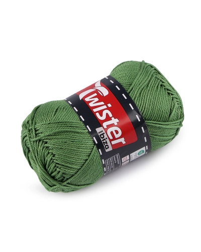 Bavlnená pletacia priadza Twister Ibiza 50 g - 1 ks | Mimib