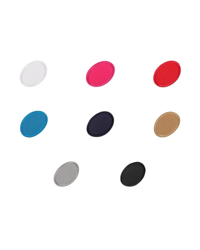 Nažehľovacie záplaty pre opravy dierok i zdobenie ovál - 10 ks | Mimib