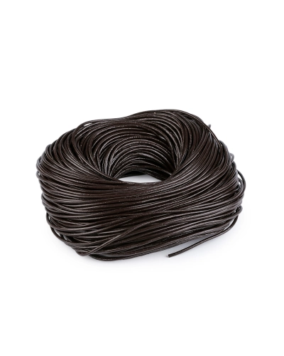 Kožená šnúrka okrúhla Ø3 mm metráž - 1 m | Mimib