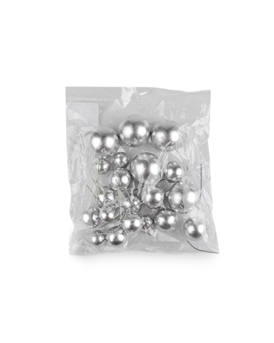 Guličky / gule na drôtiku na tvorenie Ø2-4 cm - 1 sáčok | Mimib