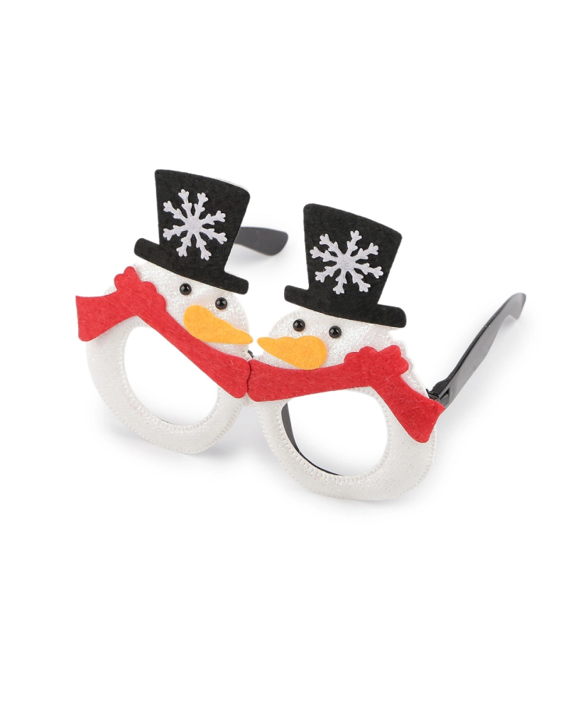 Vianočné párty / karnevalové okuliare Santa, snehuliak - 1 ks | Mimib
