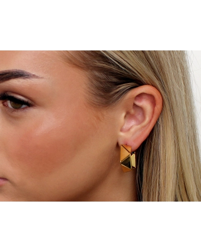 Náušnice z nerezovej ocele - 1 pár | Mimib