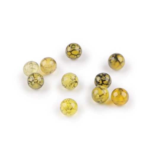 Achát syntetický, minerálne korálky Ø6 mm - 10 ks | Mimib