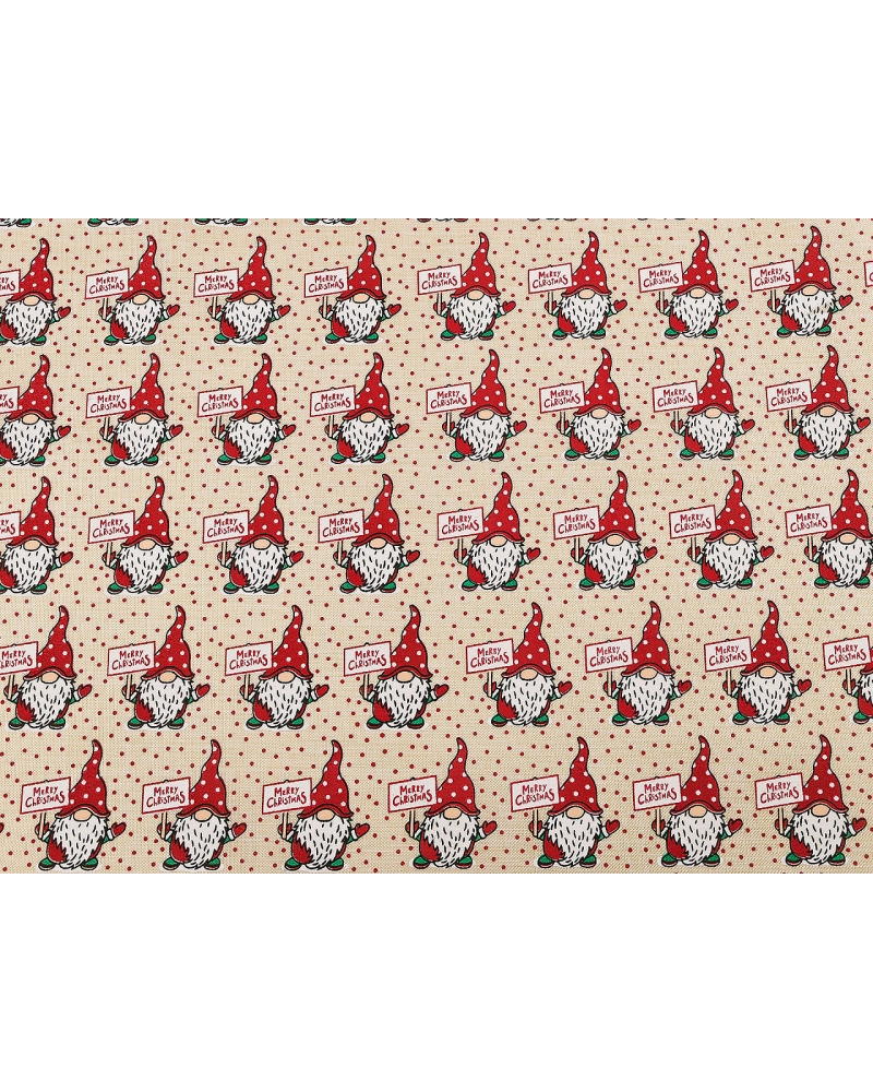 Vianočná dekoračná metráž škriatok - 1 m | Mimib