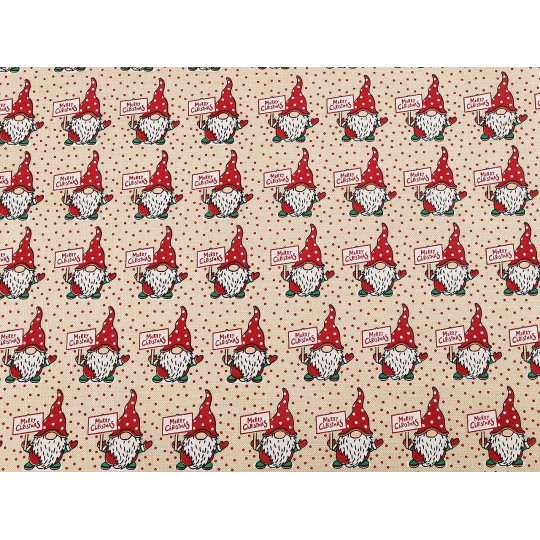 Vianočná dekoračná metráž škriatok - 1 m | Mimib