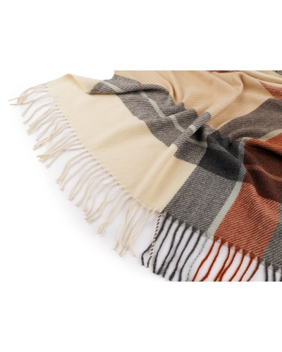 Šatka / šál / pléd so strapcami 65x175 cm - 1 ks | Mimib