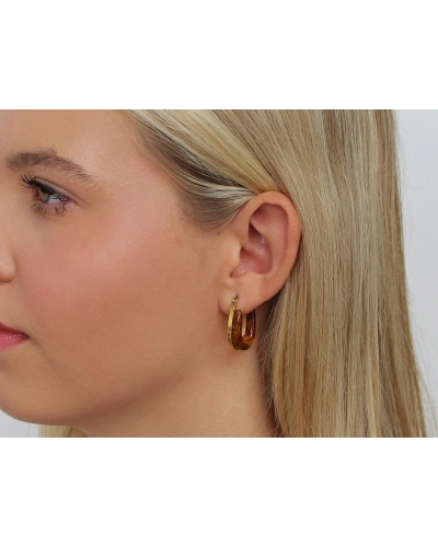 Náušnice z nerezovej ocele - 1 pár | Mimib