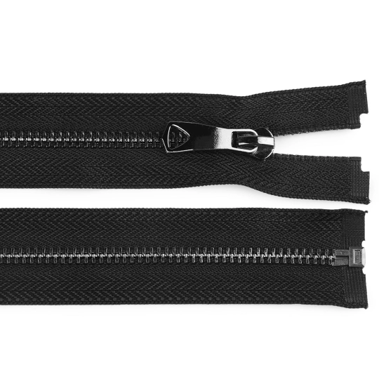 Kovový zips No 5 dĺžka 50 cm s ozdobným bežcom - 1 ks | Mimib