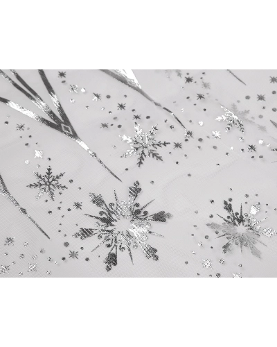 Tyl odevný / dekoračný so vzorom po oboch stranách - 1 m | Mimib