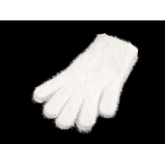 Dámske / dievčenské pletené rukavice - 1 pár | Mimib