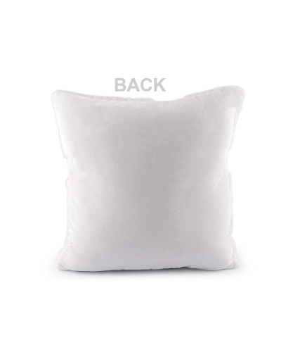 Vianočná plyšová obliečka na vankúš s mašľou 40x40 cm - 1 ks | Mimib