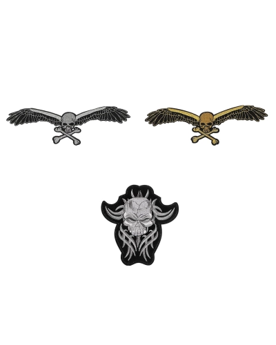 Nažehľovačka lebka - 1 ks | Mimib