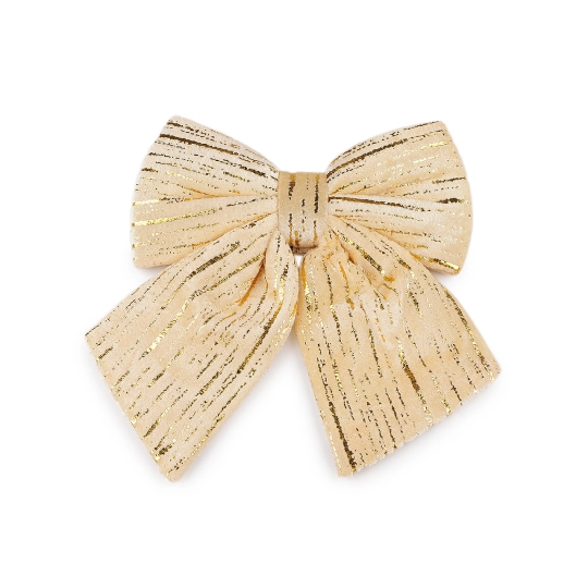 Vianočná mašľa zamatová 21x25 cm - 1 ks | Mimib