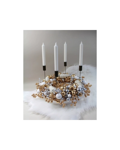 Vianočné šišky na zavesenie 9 cm - 3 ks | Mimib