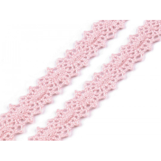 Krajka / vsadka paličkovaná šíře 12 mm | Mimib