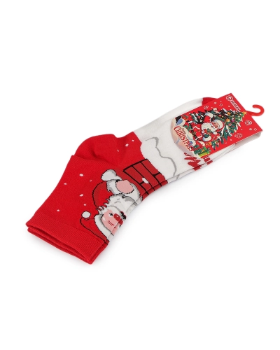 Dámske / dievčenské vianočné ponožky - 1 pár | Mimib