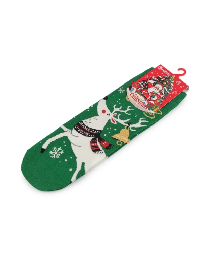 Dámske / dievčenské vianočné ponožky - 1 pár | Mimib