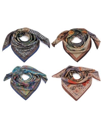 Šatka obojstranná 90x90 cm - 1 ks | Mimib