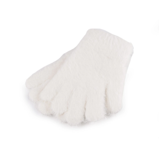 Detské pletené rukavice chlpaté - 1 pár | Mimib