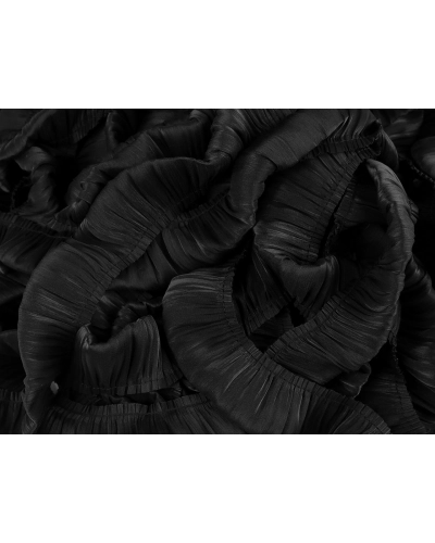 Volánik 3D riasený, krešovaný šírka 40 mm - 1 m | Mimib