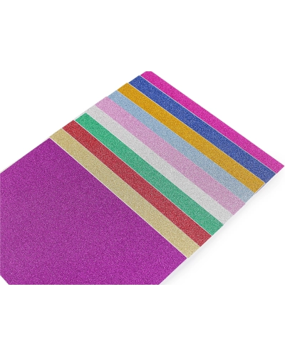 Samolepiaca trblietavá fólia 10x15 cm - 1 sada | Mimib