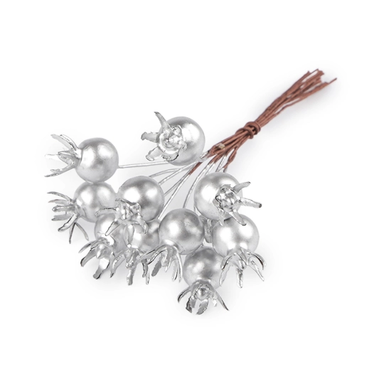 Umelé šípky na drôtiku metalické - 1 zväzok | Mimib