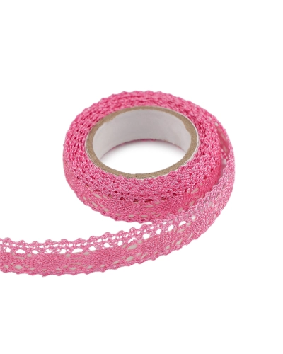 Samolepiaca čipka šírka 15 mm metalická - 1 ks | Mimib