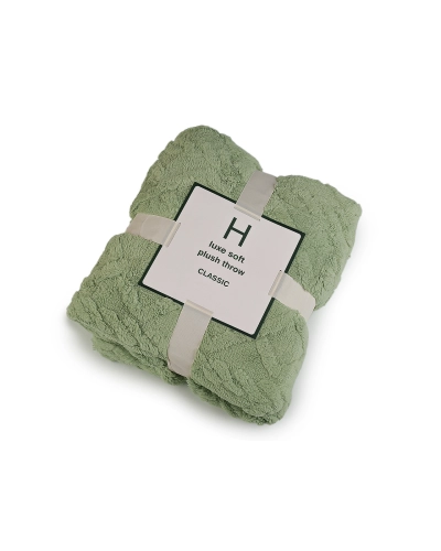 Deka plyšová, vrkôčiková 150x200 cm - 1 ks | Mimib