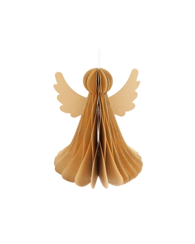 Papierový skladací anjel na zavesenie 15 cm - 1 ks | Mimib