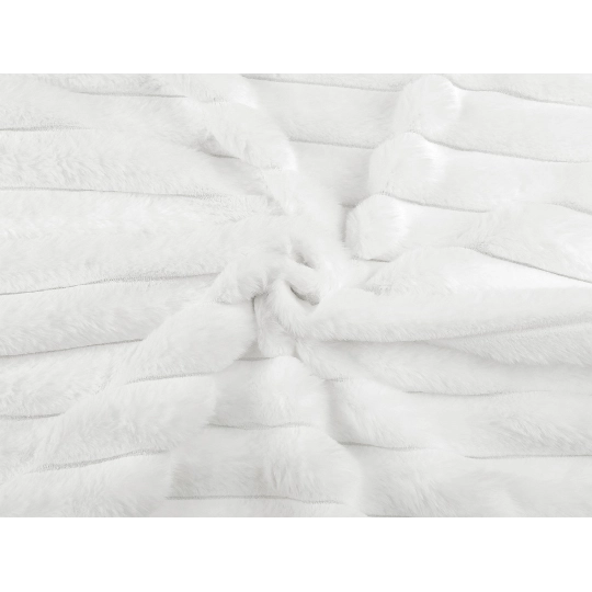 Kožušina s pruhmi / imitácia činčily - 1 m | Mimib